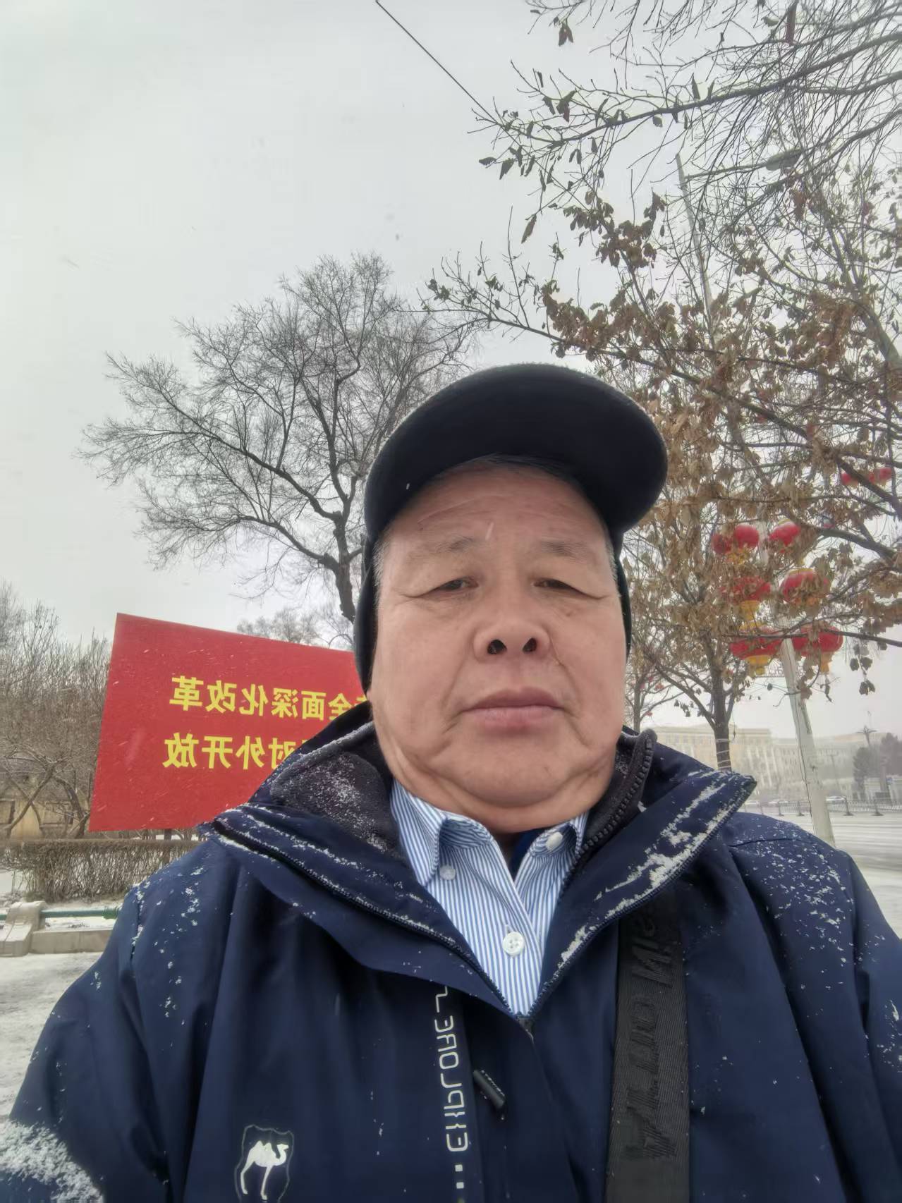 冰城风雪即景  